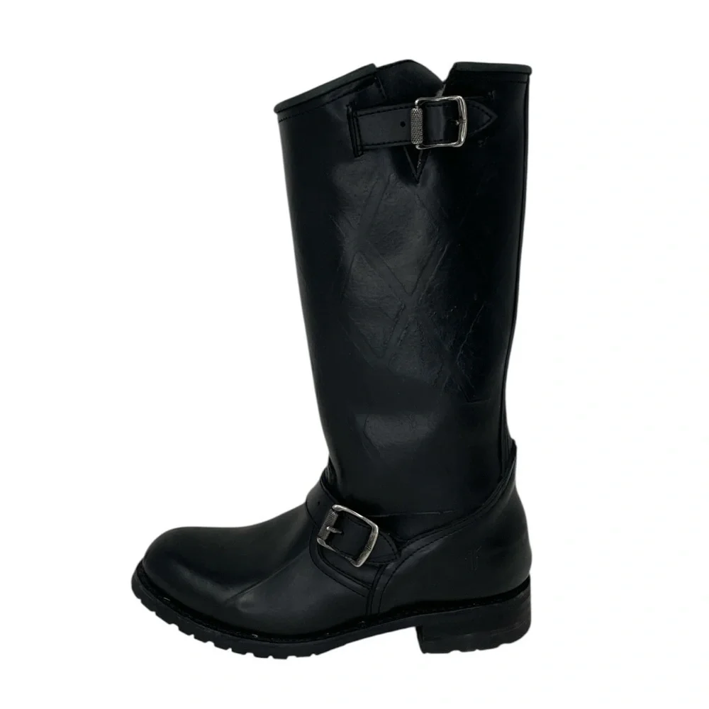 Frye boots rubber